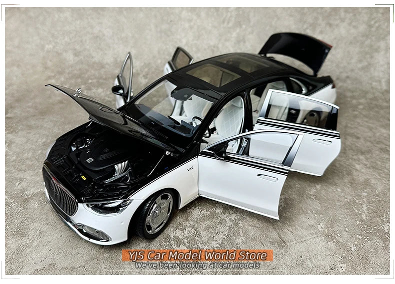 [SuperDetailed] 1:18 Maybach S-Class S680 2021 Die-Cast Model Car – Limited Edition Collectible