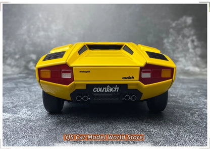 [SuperDetailed] 1:18 Lamborghini Countach LP400 Die-Cast Model Car – Sports Car Collectible