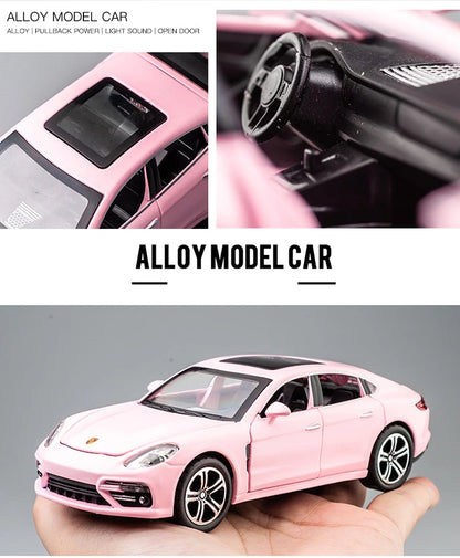 1:32 Porsche Panamera Die-Cast Model Car – Handmade Metal Collectible