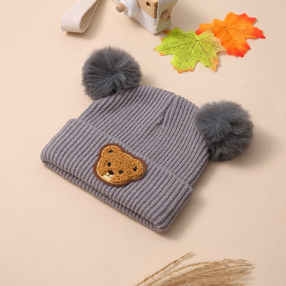 TinyTeddy Beanie - Cozy Cub Cap for Tots