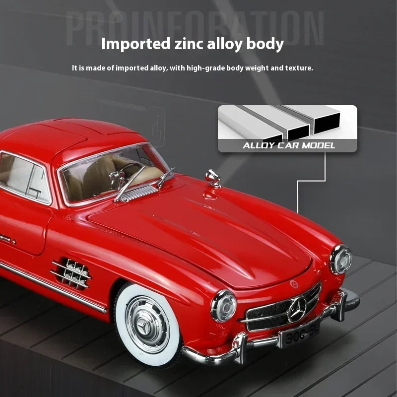 1/24 Mercedes-Benz 300SL 1936 Classic Car Model - Sorvento