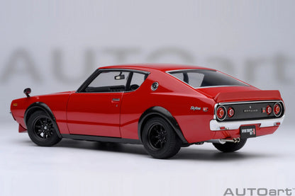 [SuperDetailed] 1:18 Nissan Skyline 2000 GT-R (KPGC110) Tuned Version Die-Cast Model – Static Display Collectible