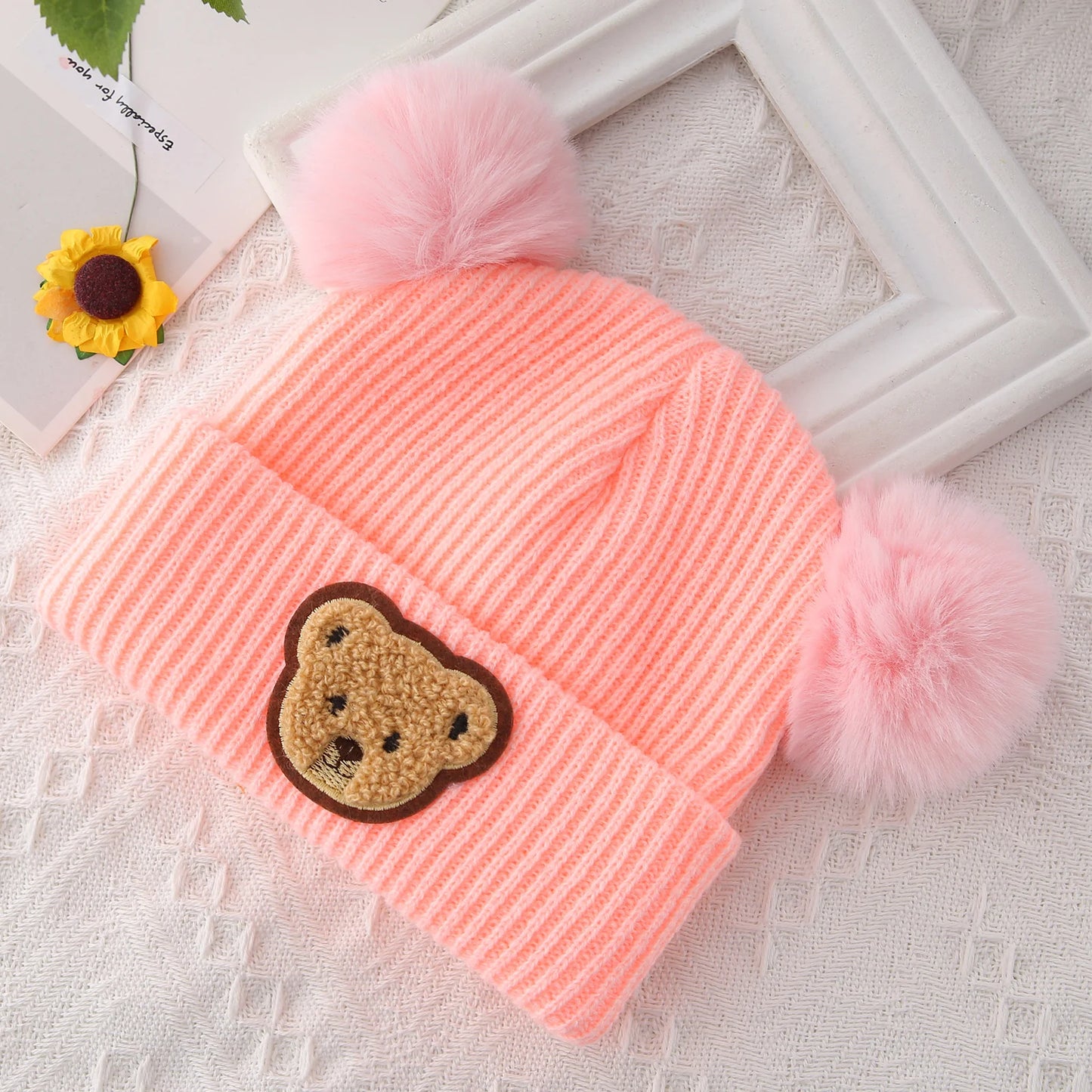 TinyTeddy Beanie - Cozy Cub Cap for Tots