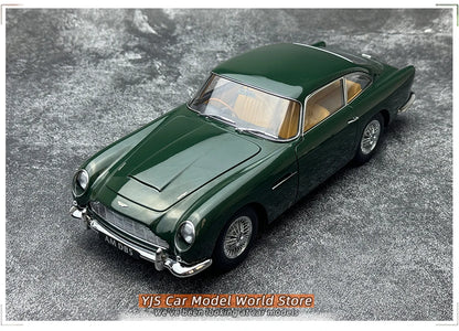 [SuperDetailed] 1:18 Aston Martin DB5 Die-Cast Model Car (British Racing Green) – Static Display Collectible