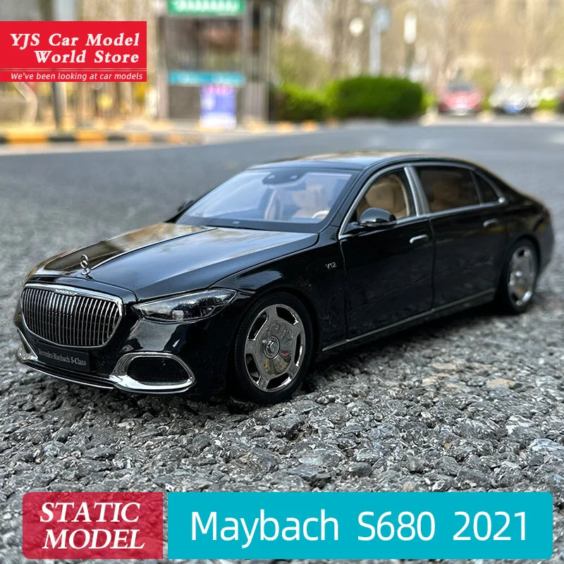 [SuperDetailed] 1:18 Maybach S-Class S680 2021 Die-Cast Model Car – Limited Edition Collectible