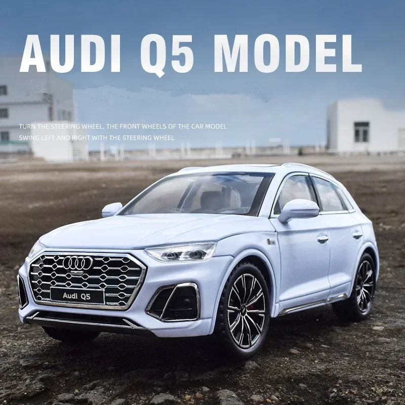 1:24 Audi Q5 SUV Die-Cast Model Car – Sound & Light High Simulation Collectible