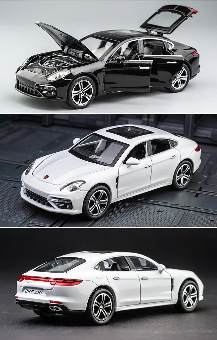 1:32 Porsche Panamera Die-Cast Model Car – Handmade Metal Collectible