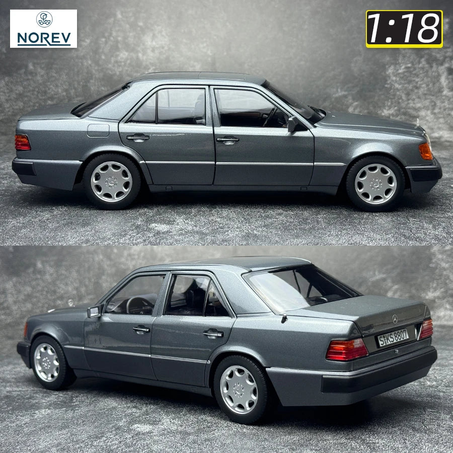 [SuperDetailed] 1:18 Mercedes-Benz 500E 1990 Die-Cast Model Car – Premium Midsize Sedan Collectible