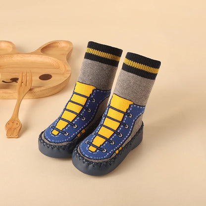 LittleSteps Cushy Sock Shoes - Playful and Safe Footwear