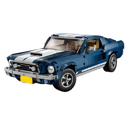 1471-Piece Ford Mustang 1967 Sports Car Building Block Set