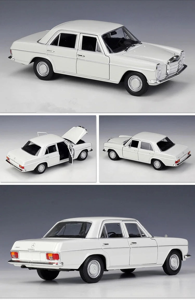 1:24 Mercedes-Benz 220 Die-Cast Model Car – Classic Retro Collectible