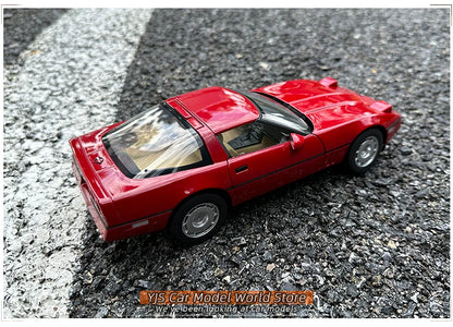 [SuperDetailed] 1:18 Chevrolet Corvette C4 1986 Die-Cast Model Car – Classic Collectible