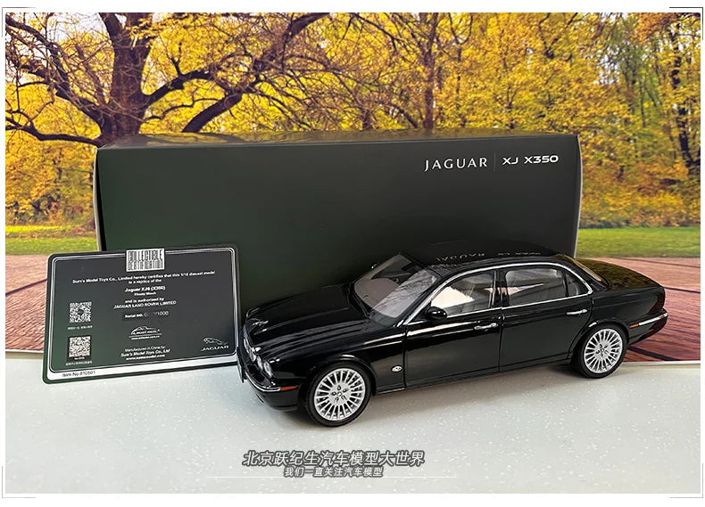 [SuperDetailed] 1:18 Jaguar XJ6 X350 Die-Cast Model Car – Luxury Collectible Gift