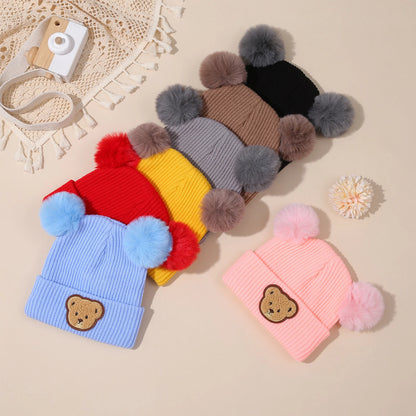 TinyTeddy Beanie - Cozy Cub Cap for Tots