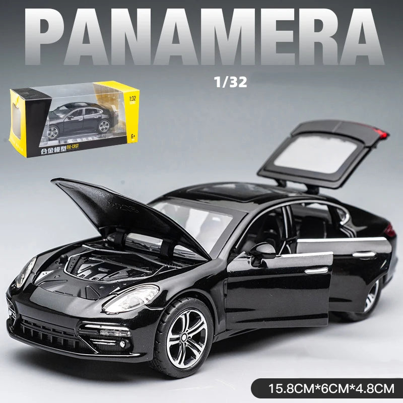 1:32 Porsche Panamera Die-Cast Model Car – Handmade Metal Collectible