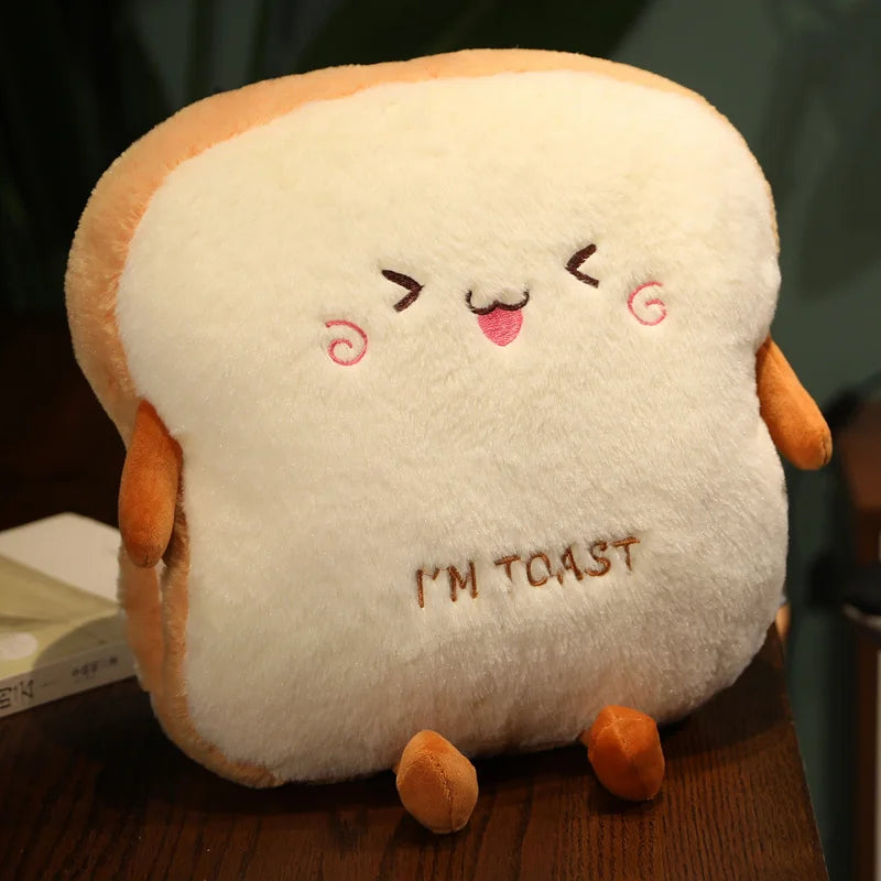 SnuggleToast Cushion - Your Cozy Bread Buddy