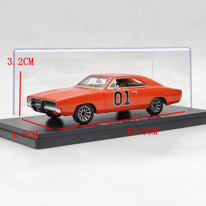 1:43 1969 Dodge Charger "General Lee" Limited Edition Resin Model Car – Collectible Gift