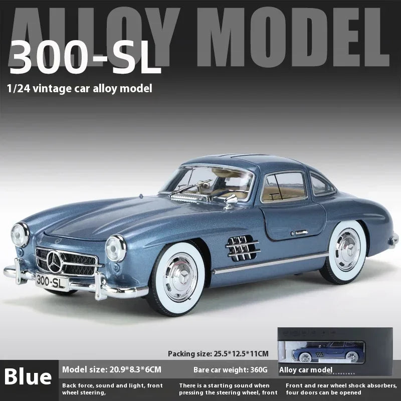 1/24 Mercedes-Benz 300SL 1936 Classic Car Model - Sorvento