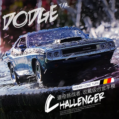 1:24 Dodge Challenger T/A 1970 Die-Cast Model Car – Classic Muscle Car Collectible