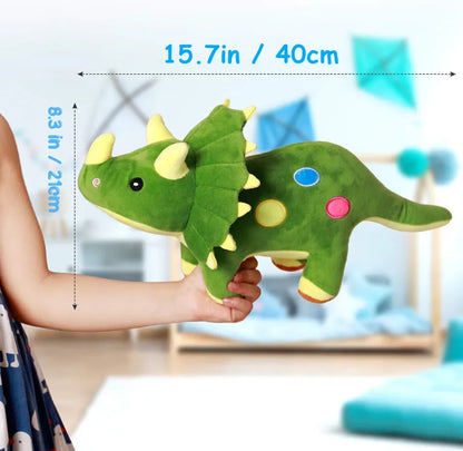 DinoSnuggle Triceratops - Gentle Giant Plush