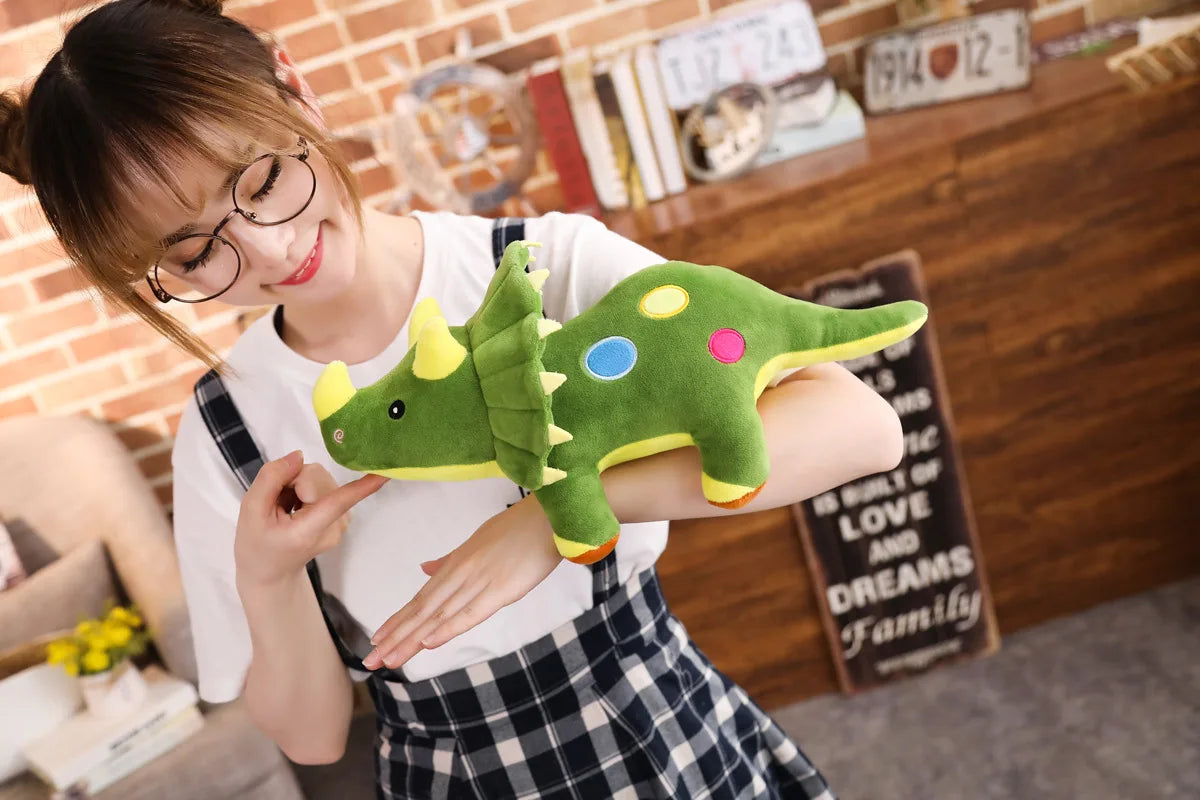 DinoSnuggle Triceratops - Gentle Giant Plush